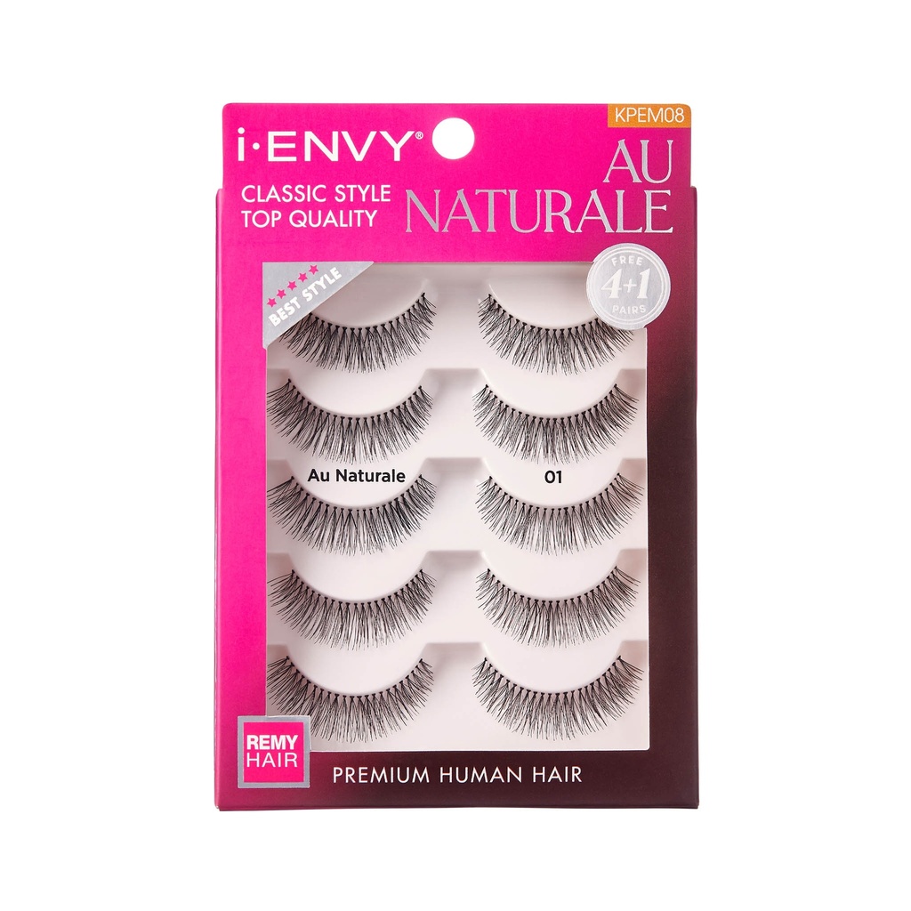 Au Naturale Premium Human Hair Lashes Multi Pack