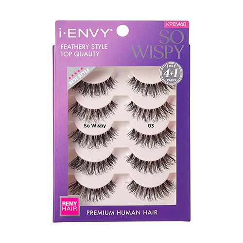 So Wispy Premium Human Hair Lash Multi Pack