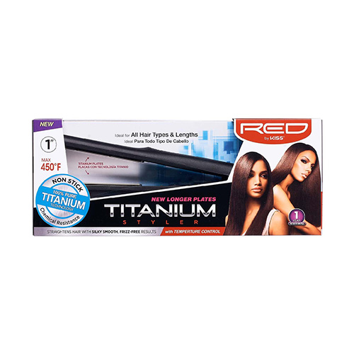 Titanium Styler Flat Iron 1"