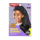 Kids Edge Satin Braid Bonnet