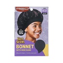 Kids Satin Wide Band Bonnet