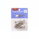 Silver Double Prong Clip 1 3/4"