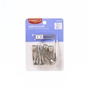 SIlver Slide-In Clip 1 3/4"