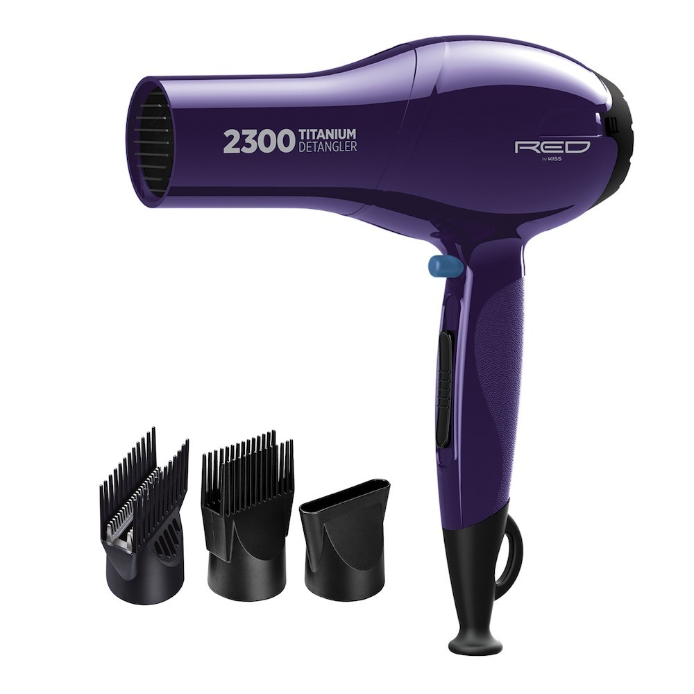2300 Titanium Detangler 3 Styling Attachments