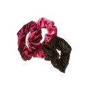 Silky Satin Scrunchies (3pcs)