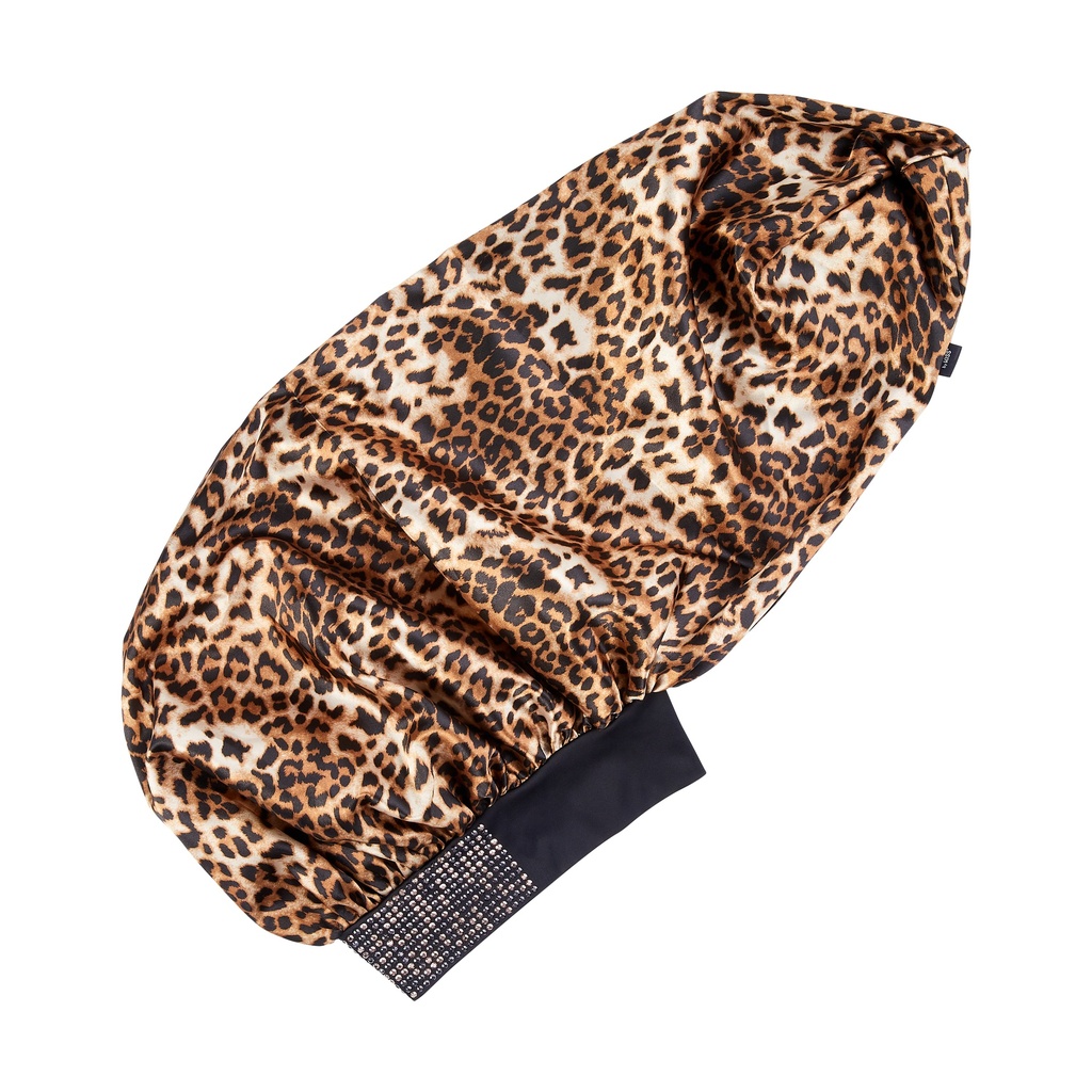 Diamond Bling Braid Satin Bonnet