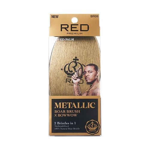 BOW WOW X Metallic 2-in-1 Boar Brush