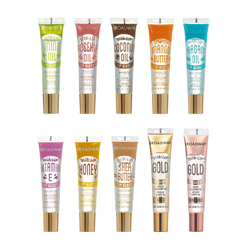 Broadway Vita-Lip Lip Gloss Set (10pcs)