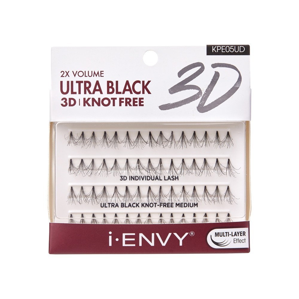 Ultra Black 3D Knot Free Individual Lash (70pcs)