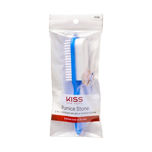 Pumice Stone 2 in 1 Massage Brush and Foot Exfoliator Scrubber