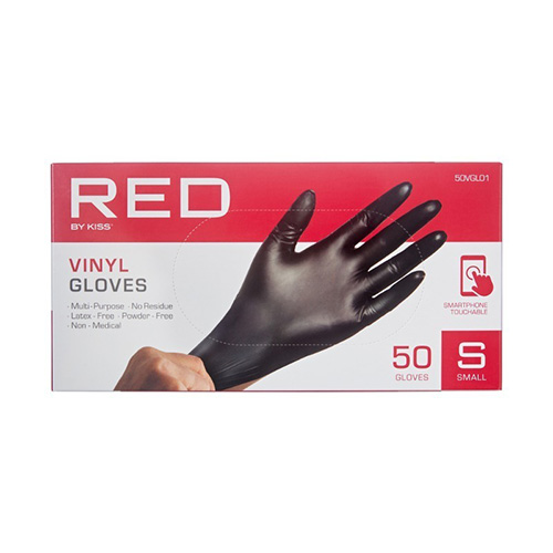 Black Vinyl Gloves (50pcs)