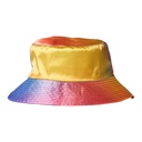 Reversible Satin Bucket Hat - Ombre