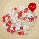 X-Large Hair Beads (100pcs)