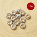 Rhinestone Hair Beads (12pcs)