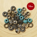 Luxury Metal Hair Beads (32pcs)