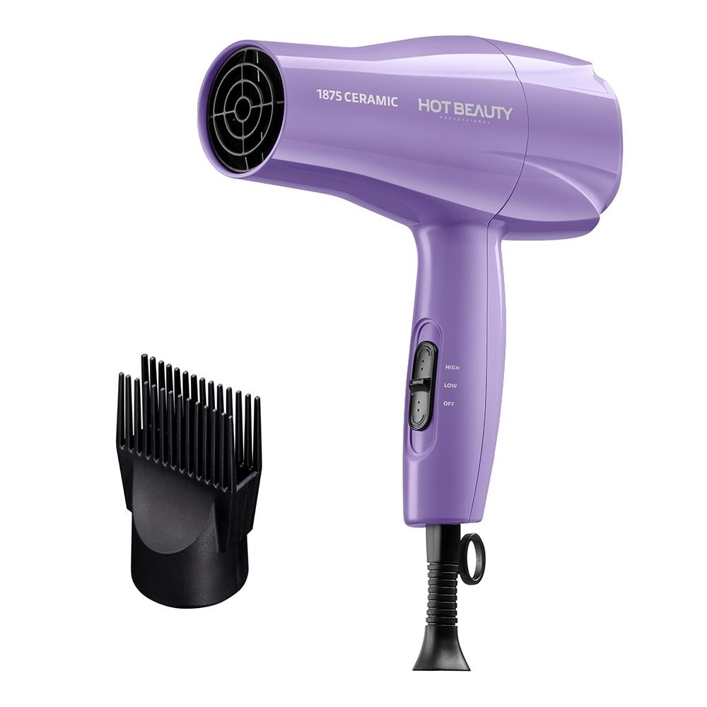 Powerful Fast Drying 1875 Ceramic Styling Dryer Purple