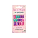 Little Diva Sticker Nails - Funny Face