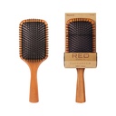 Evergreen Wooden Square Paddle Hair Brush
