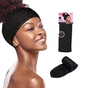 Hook and Loop Fastener Spa Headband