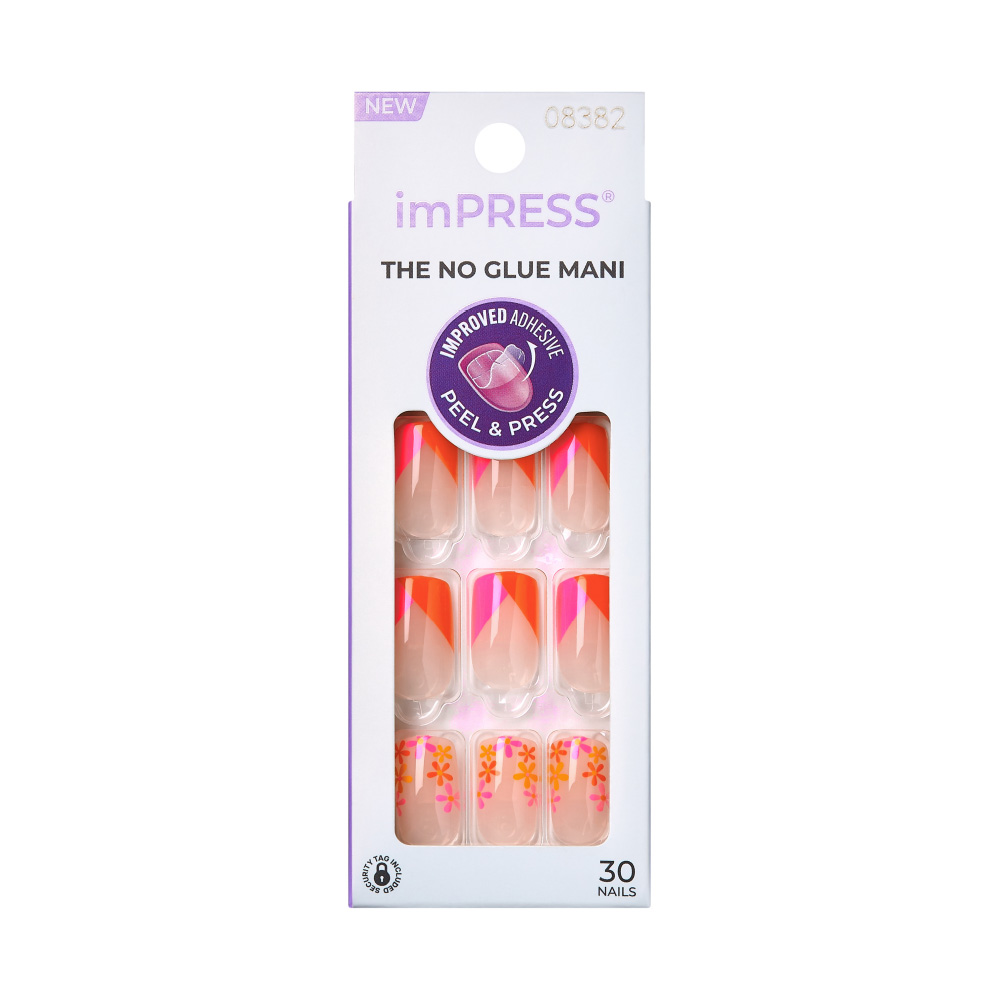imPRESS No Glue French Manicure Press-On Nails