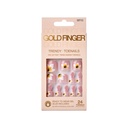 Trendy Toenails - Honey Daisy