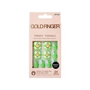Trendy Wider Fit Toenails - Smiley
