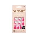 Trendy Wider Fit Toenails - Florals