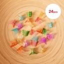 Colorful Kids Hair Claw Clips – No-Slip Grip