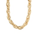 14K Gold Plated Glam Fashion Chain Necklace