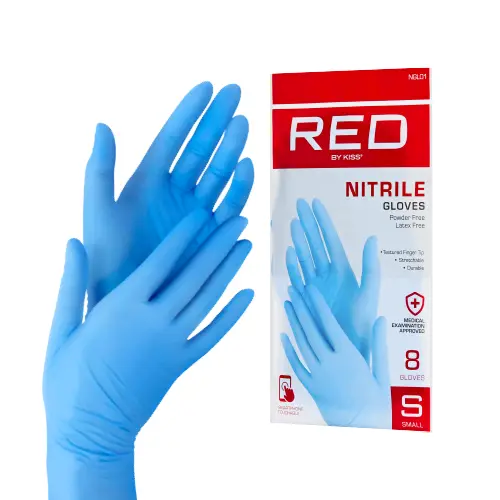 Professional Blue Nitrile Gloves (8pcs)