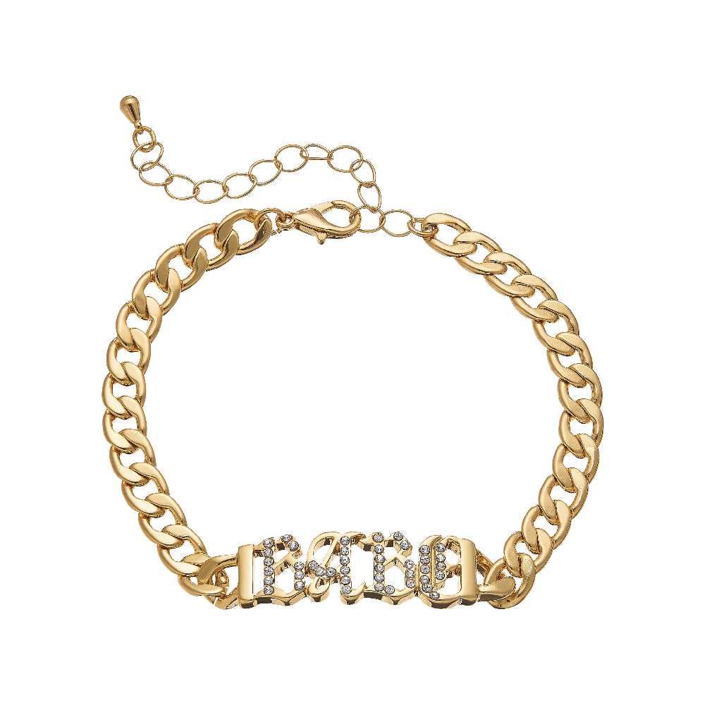 14K Gold Plated Babe Bracelet