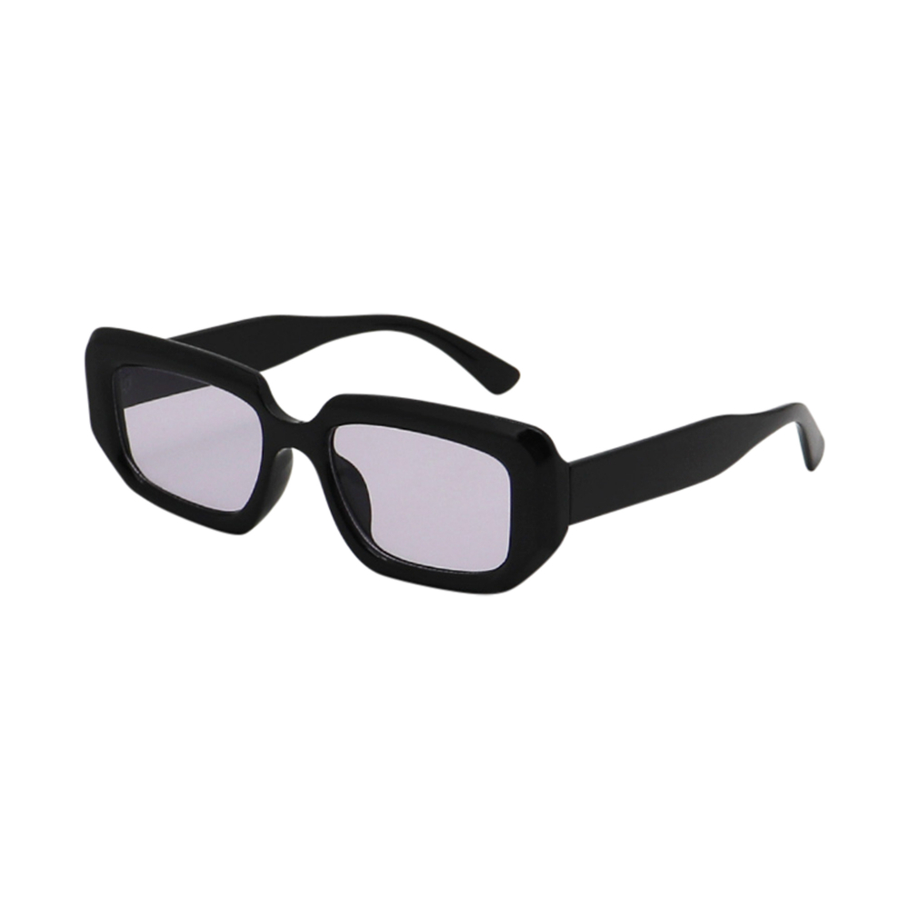 Oversized Square Black Sunglasses #17