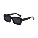 Classic Rectangular Black Sunglasses #59