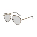 Clear Aviator Eyeglasses #49