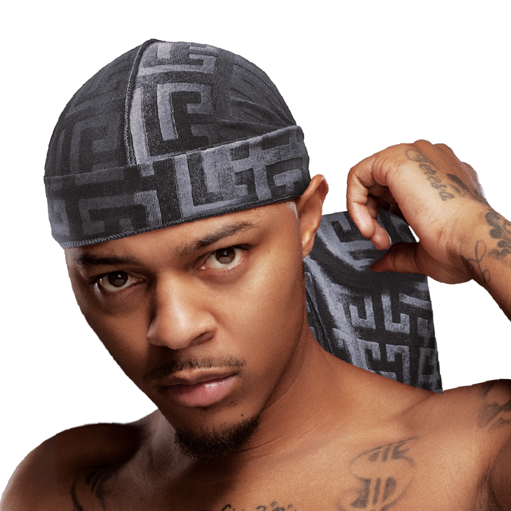 BOW WOW X Power Wave Pattern Velvet Durag
