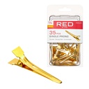 Gold Single Prong Clip 1 3/4"