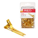 Gold Slide-In Clip 1 3/4"