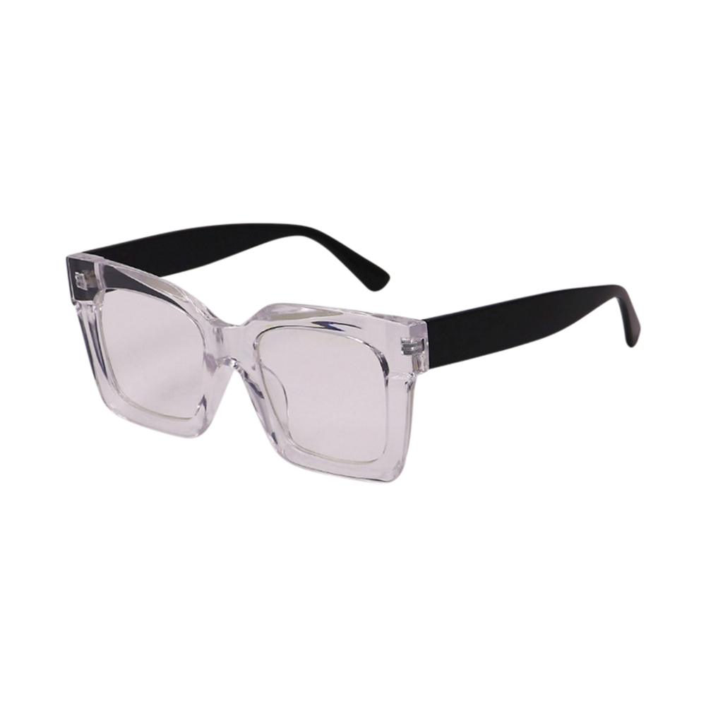 Oversized Square Clear Eyeglasses #22