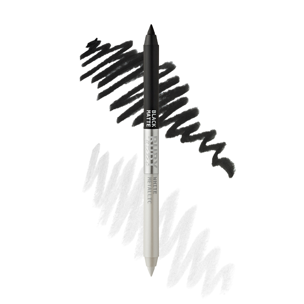 Waterproof Matte & Metallic Duo Eyeliner