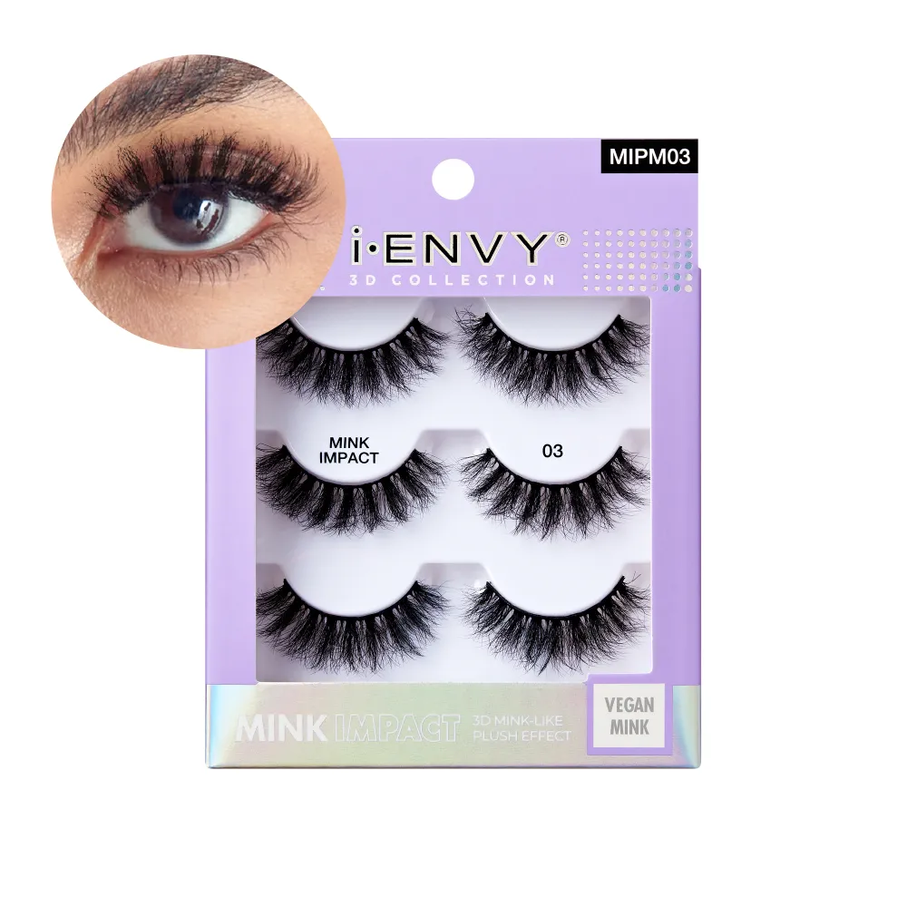 Mink Impact Multipack Vegan Strip Lashes