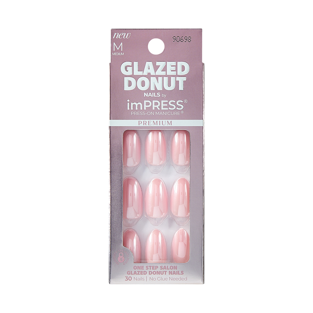imPRESS Premium Glazed Donut Press On Nails - Strawberry Glazed