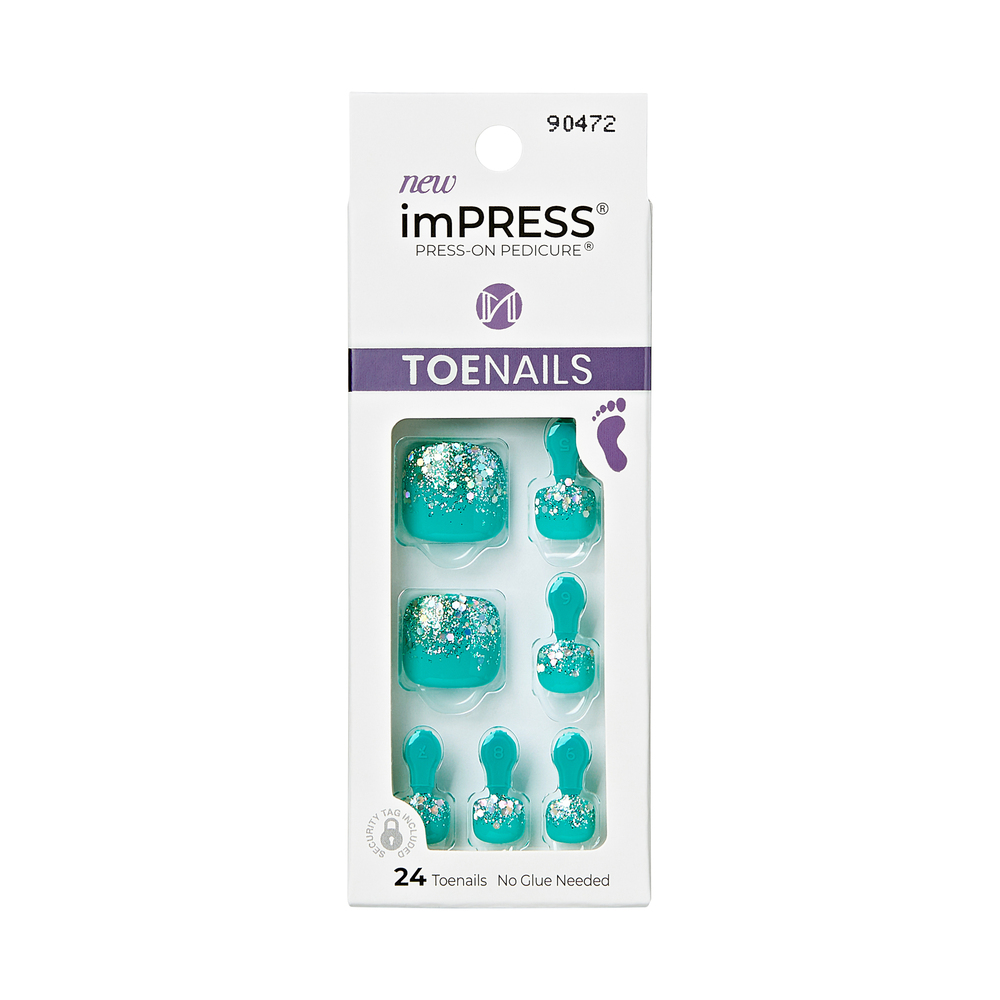 imPRESS Toe Nails - Sparkling Mint