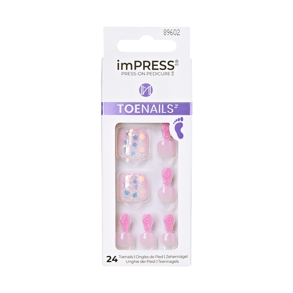 imPRESS Toe Nails - Brave Hearts