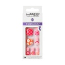imPRESS Toe Nails - Dahlia