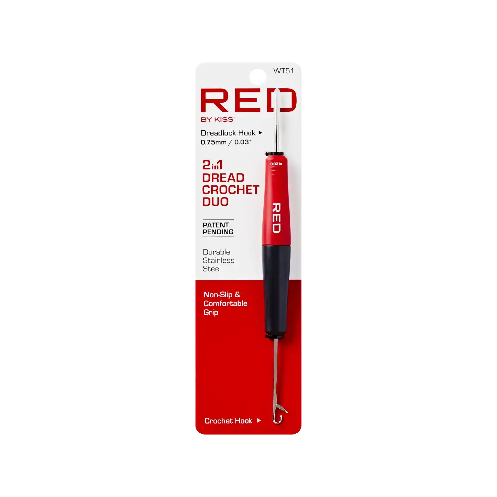 2-in-1 Locking Needle & Crochet Hook Duo for Dreadlocks
