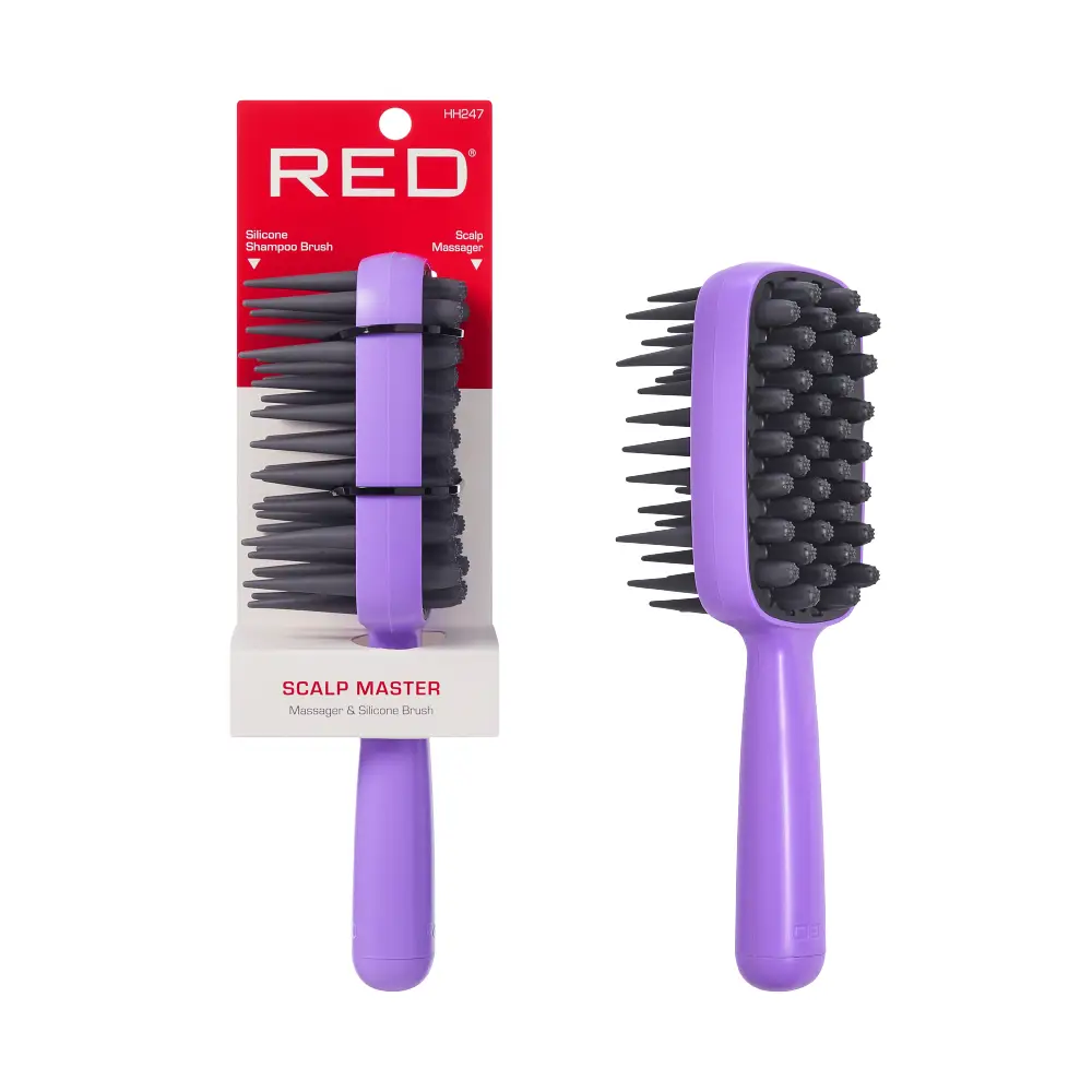 2-in-1 Scalp Massager & Shampoo Brush