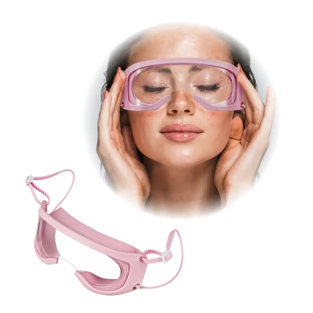 Waterproof Lash Goggles with Ear Straps – Shower Protection