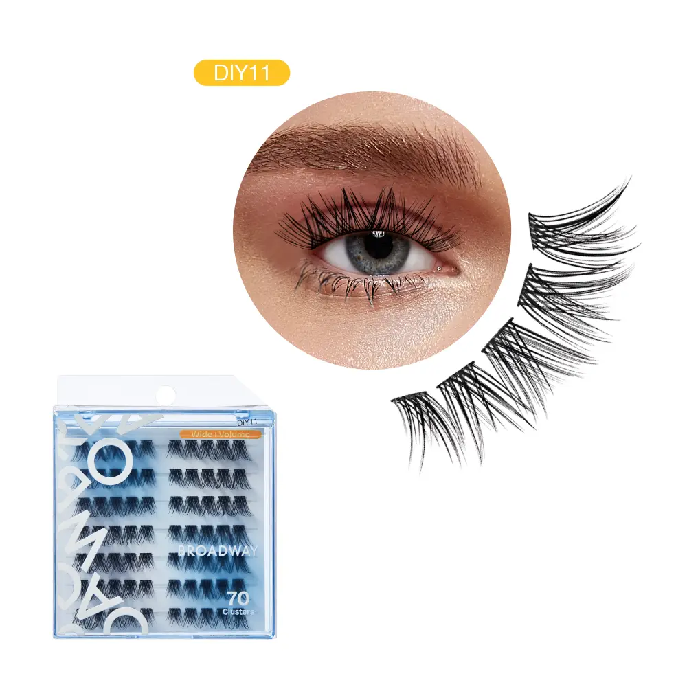 Volume DIY Cluster Lashes – Full, Fluffy Lash Extensions (56-112pcs)