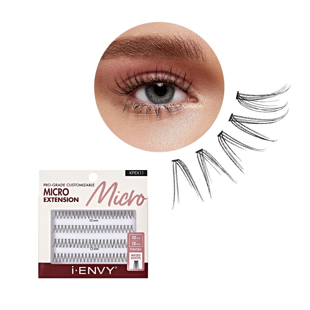 Micro Extension Lash Clusters – 92pcs