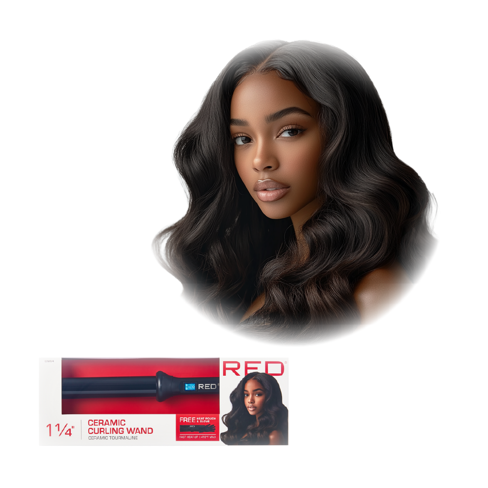 Ceramic Curling Wand Set With Interchangeable Barrels For Smooth Curls